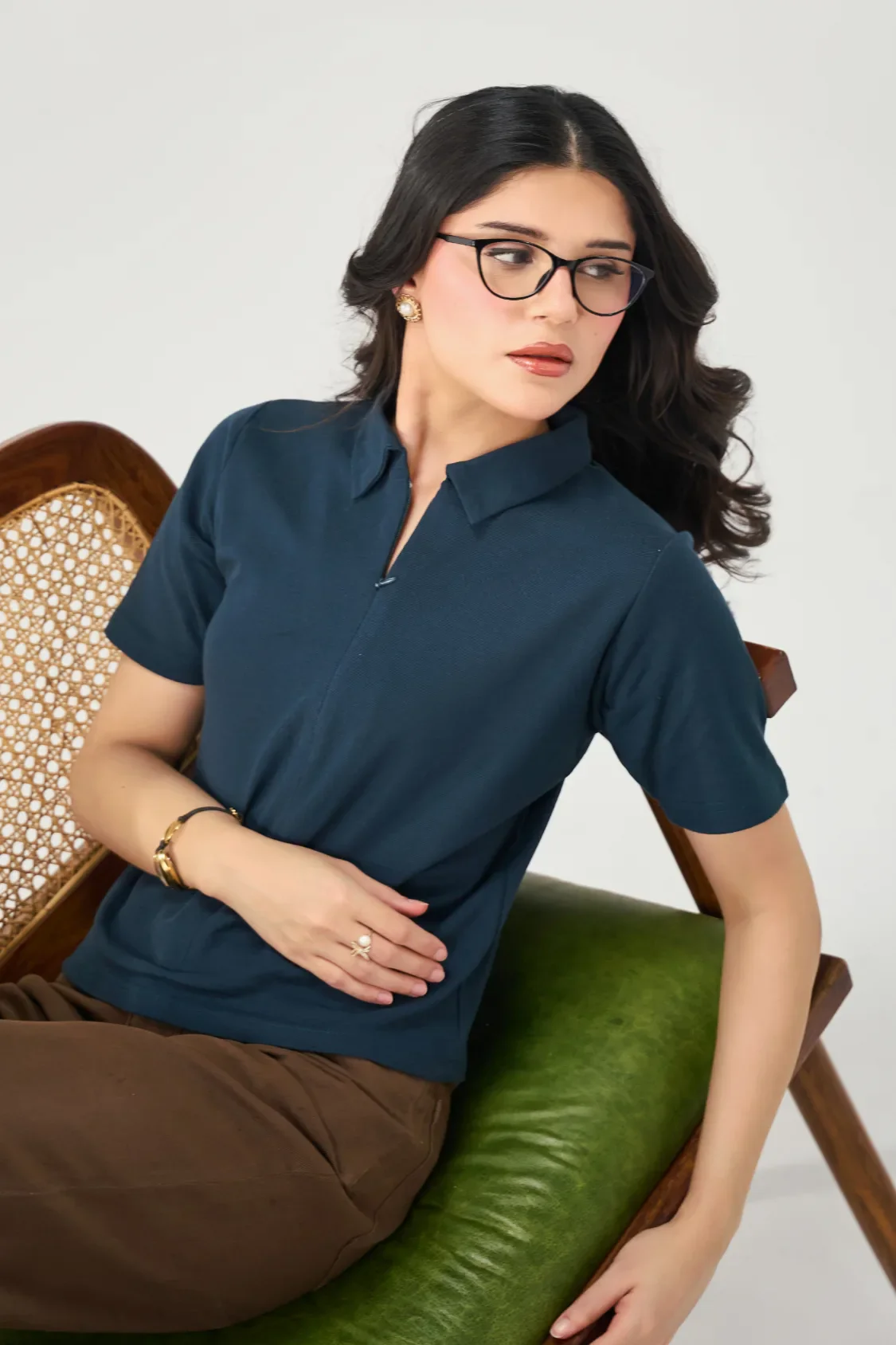 Baby Polo - Deep Teal - Image 6