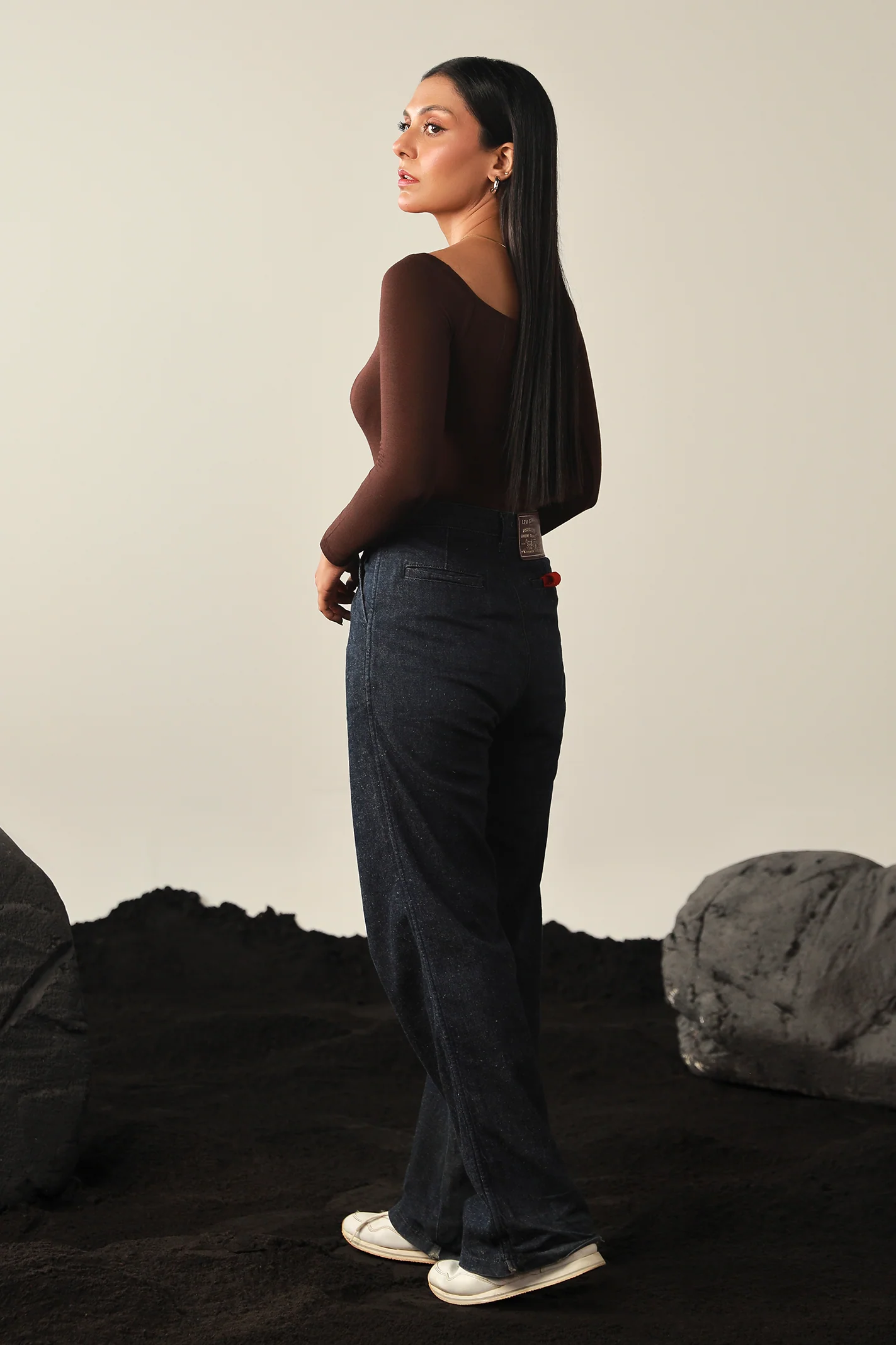 Body Suit - Dark Brown - Image 4