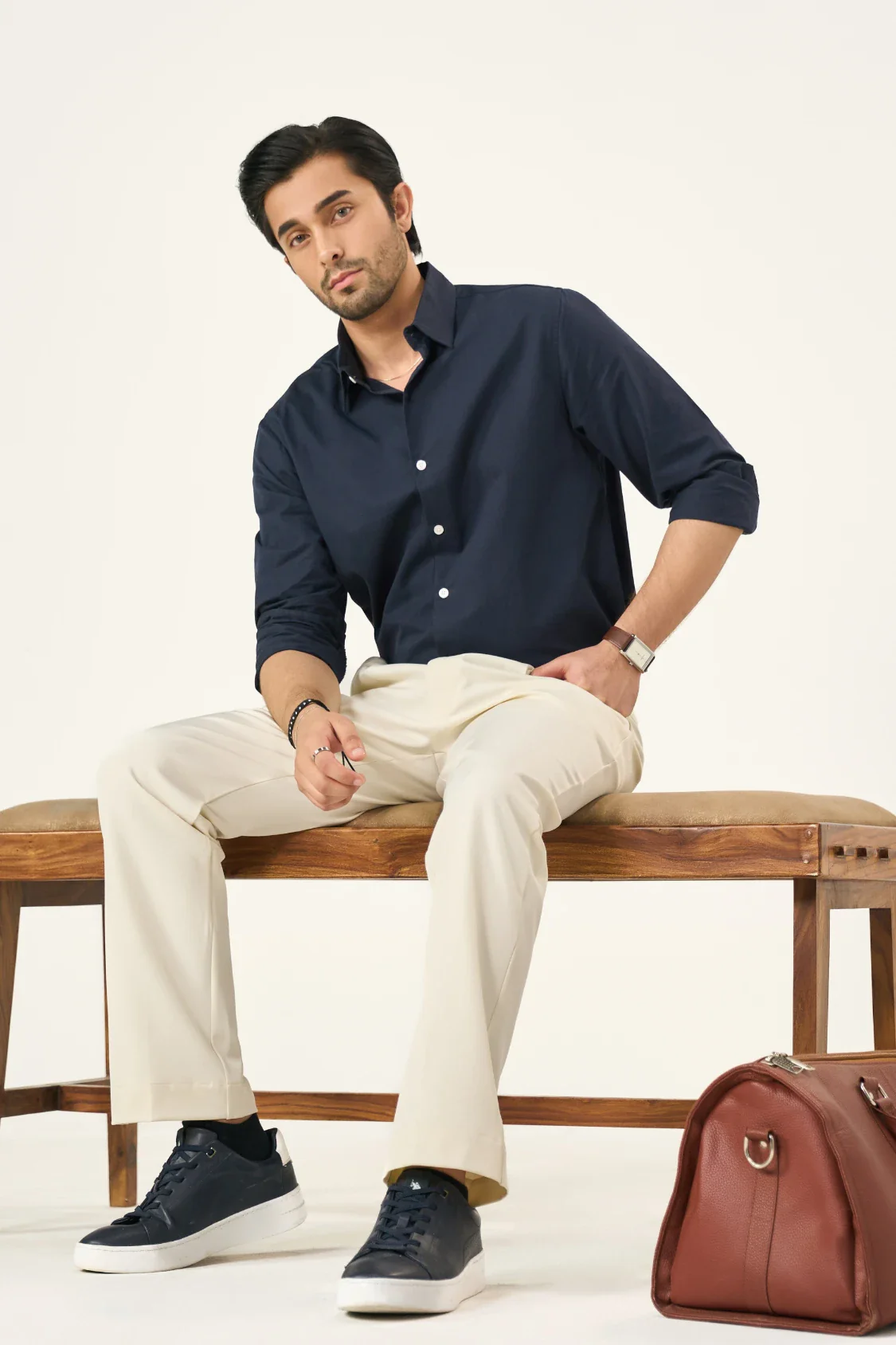 Classic Shirt - Midnight Blue - Image 7