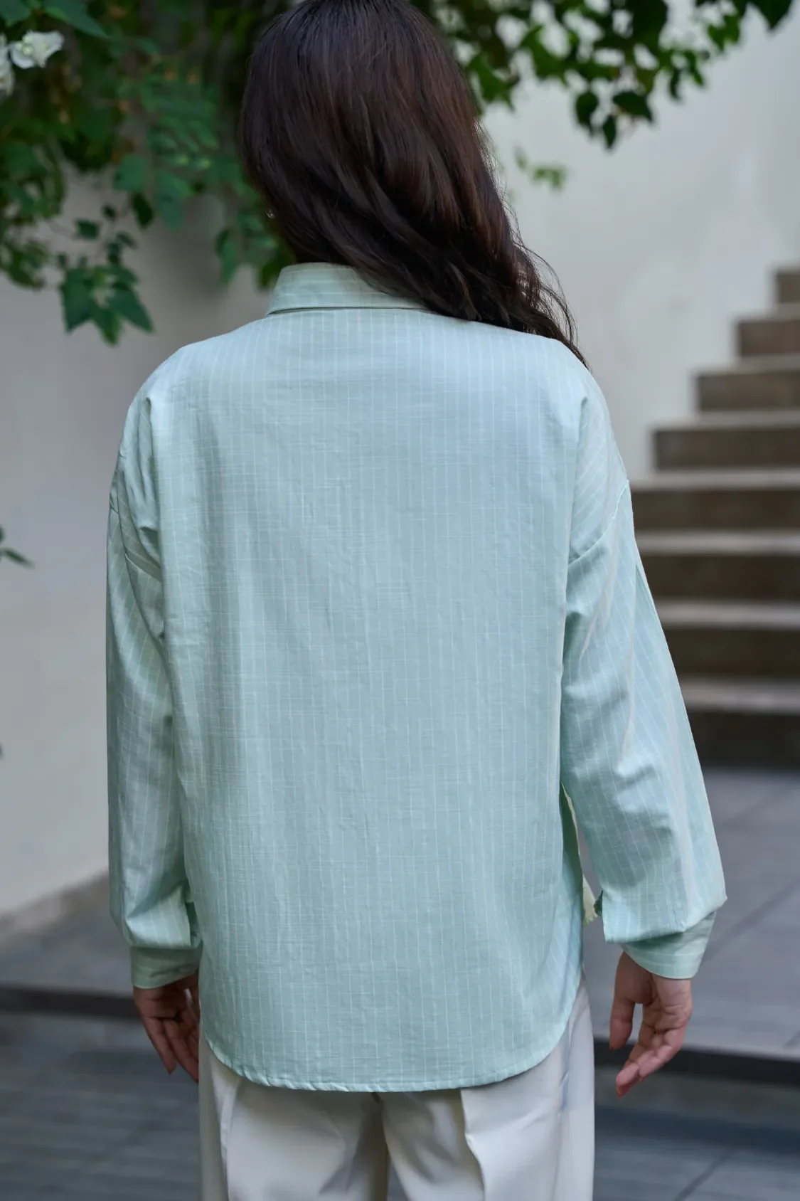 Cotton Candy Shirt - Pastel Green - Image 5