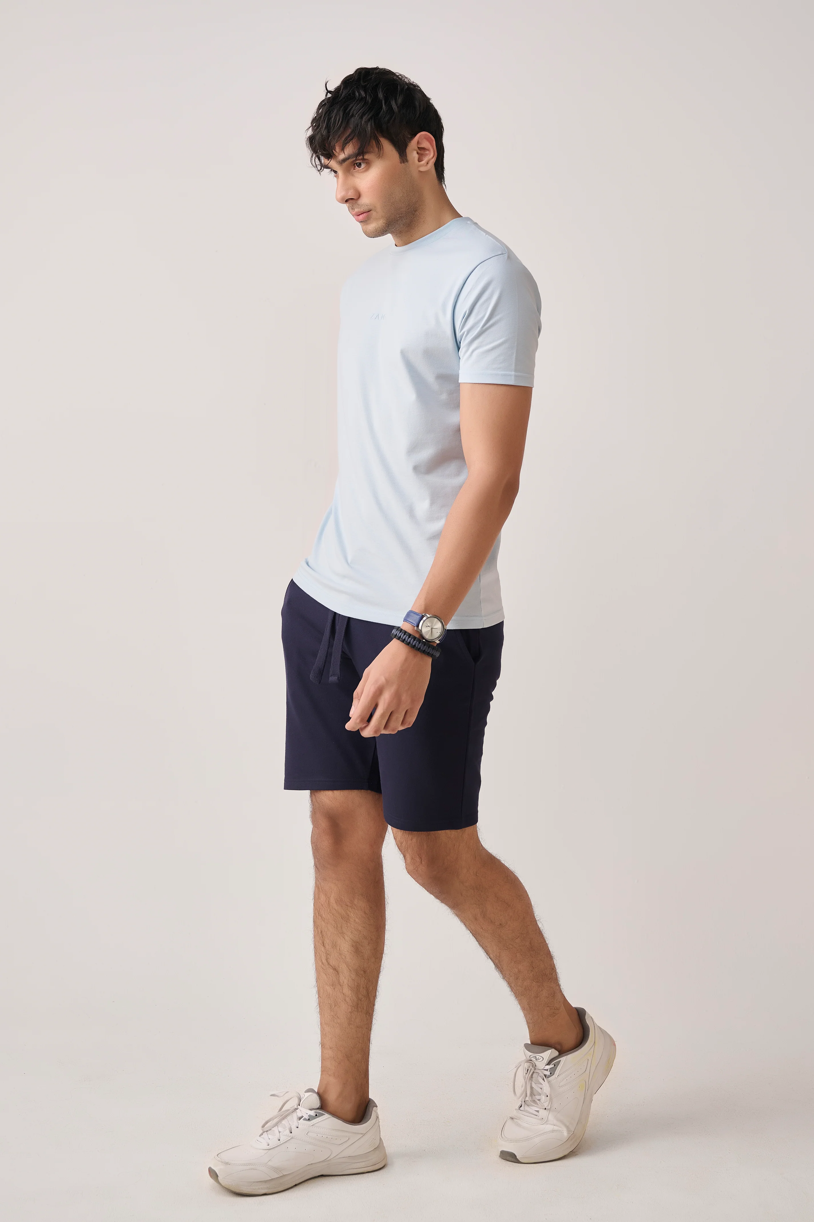 Zane Logo T-Shirt – Breezy Blue - Image 7
