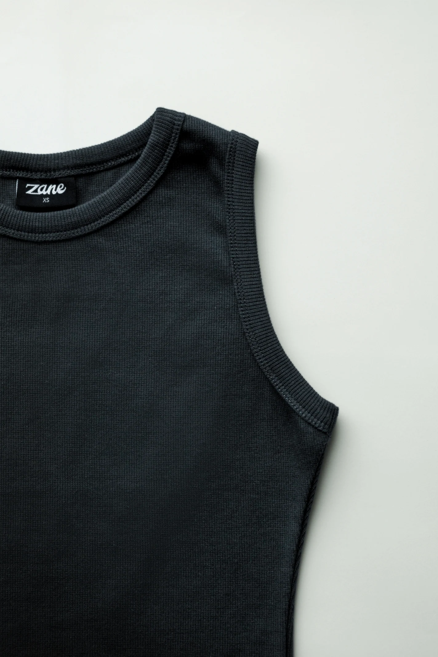 Slim Fit Tank Top - Graphite - Image 5