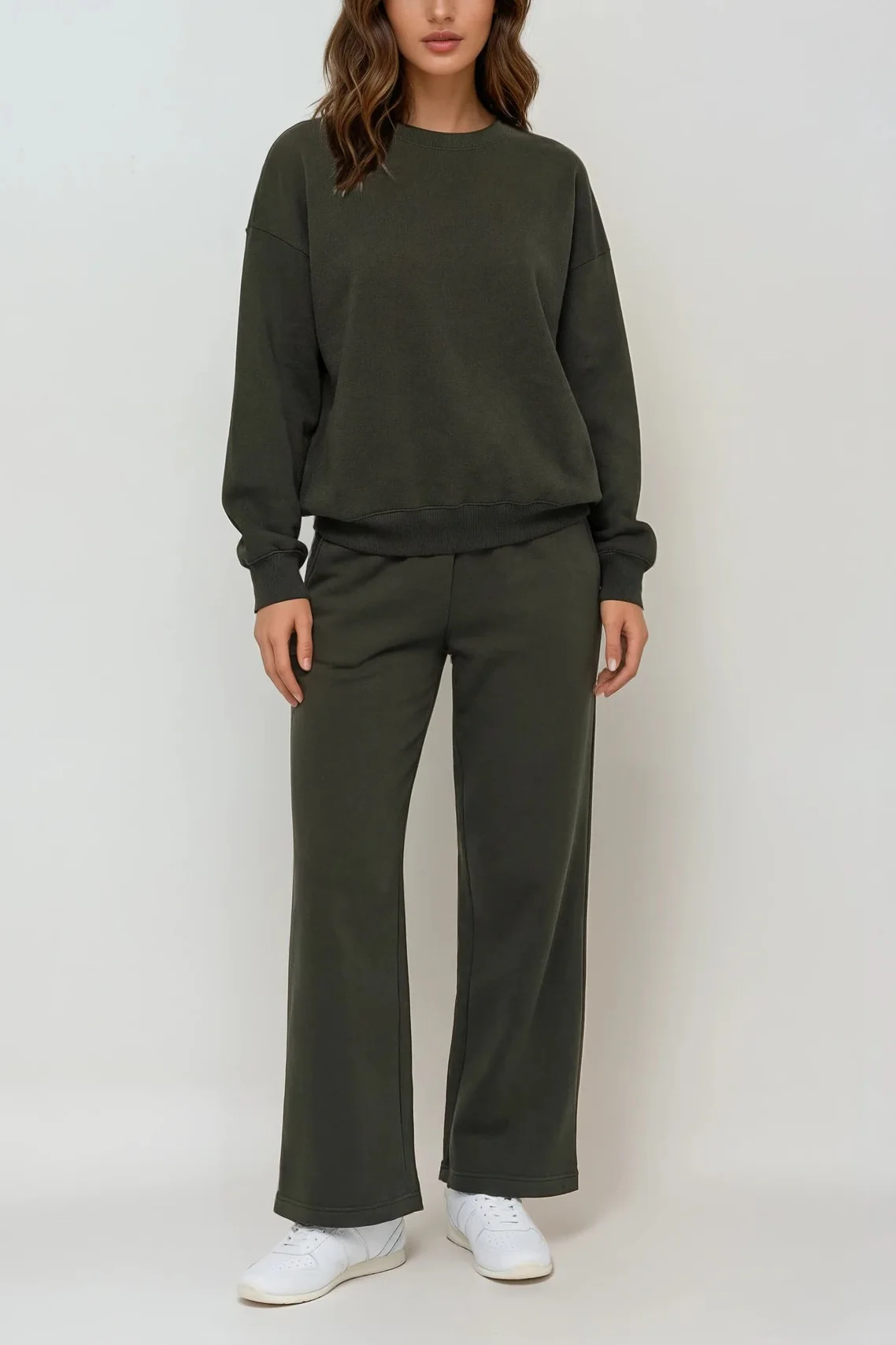 Women's Everyday Sweatsuit - Dark Green